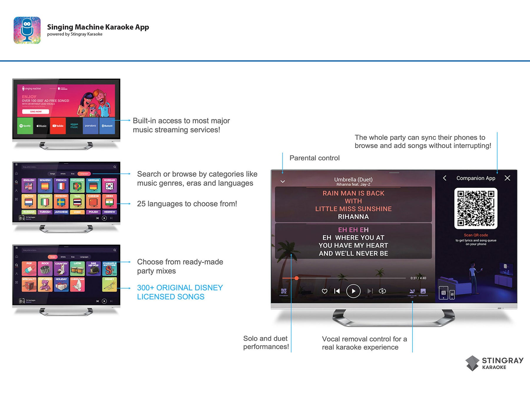 Premium Wi-Fi Karaoke Machine