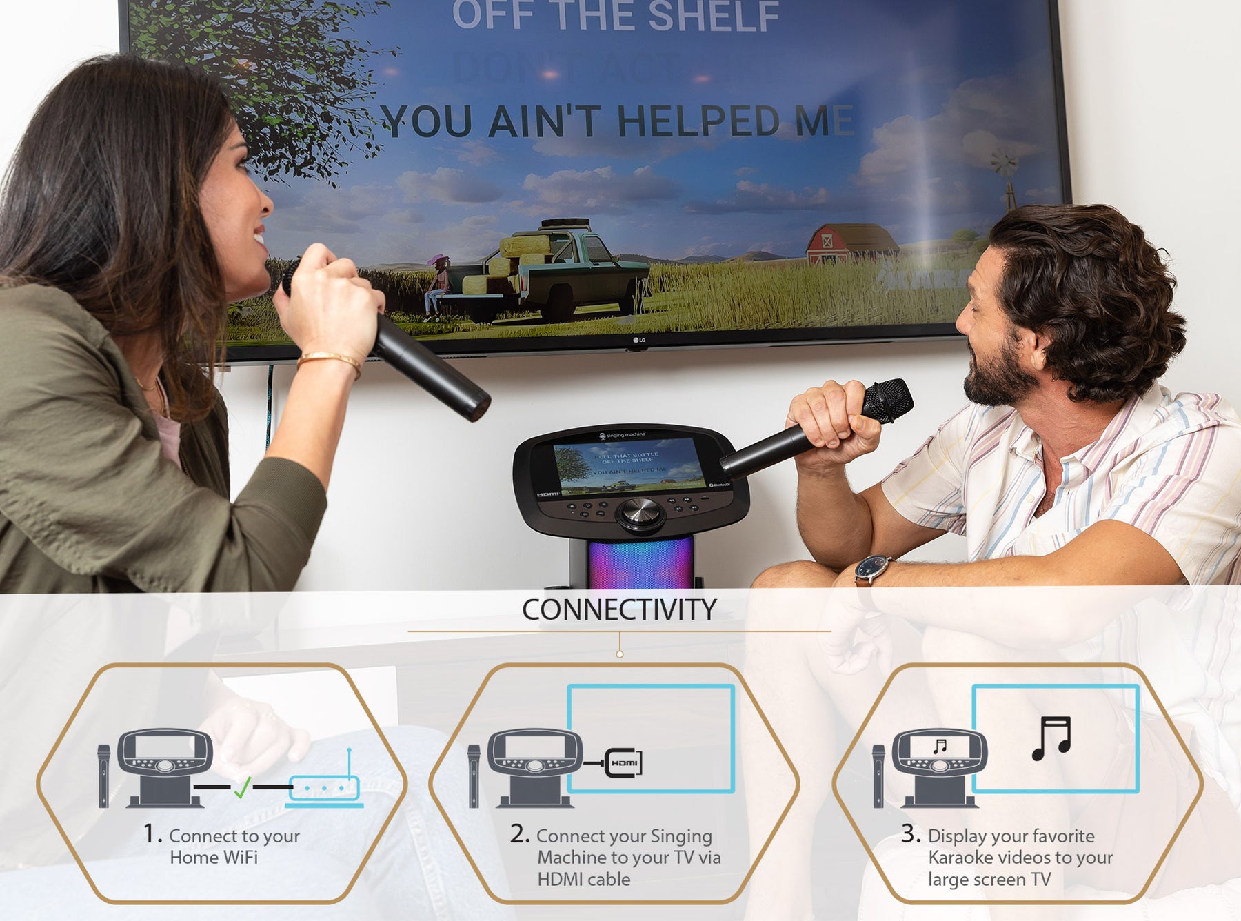 Singing Machine Karaoke Hub 2.0 - iSM9015