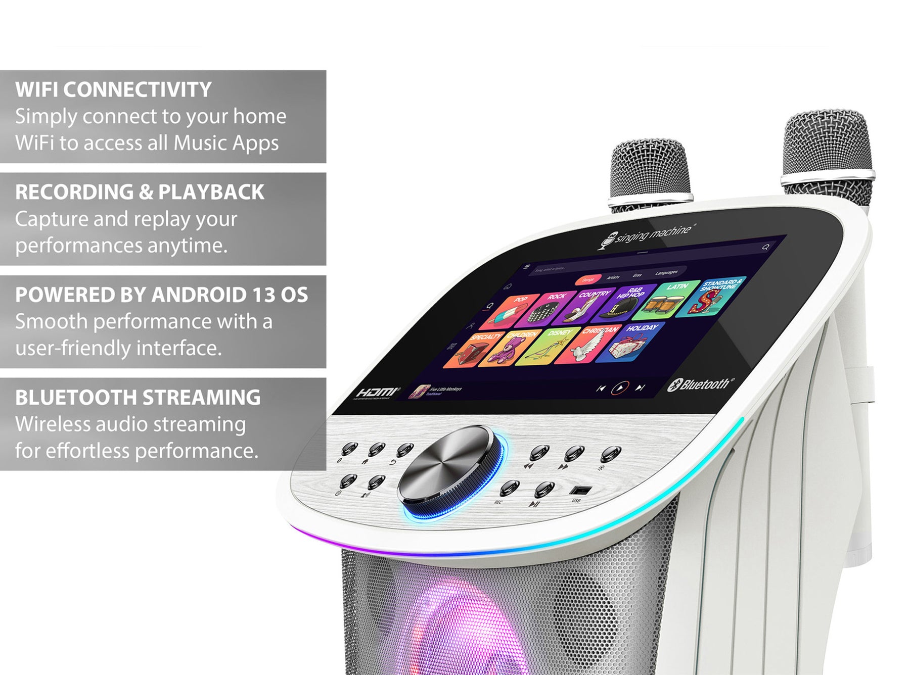 Premium Wi-Fi Karaoke Machine