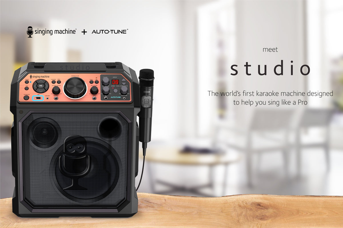 Get ready for your best performance yet with Singing Machine Studio!